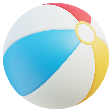 Beach Ball  3D Icon