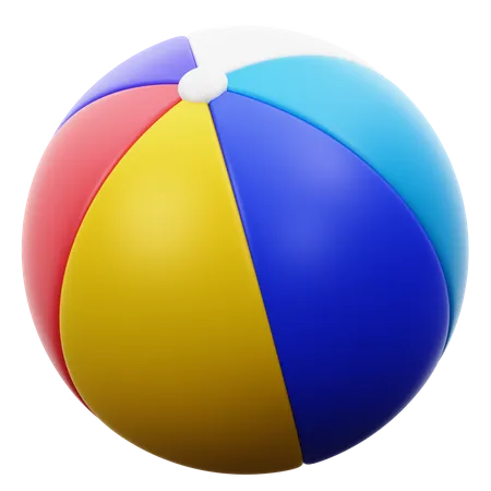 Beach Ball  3D Icon