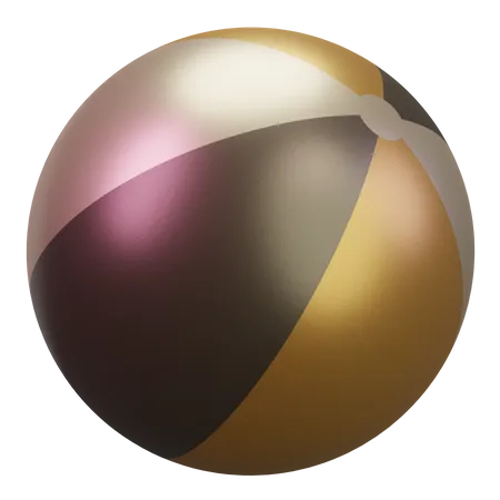 Beach Ball  3D Icon