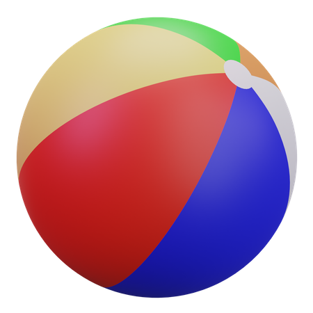 Beach Ball  3D Icon