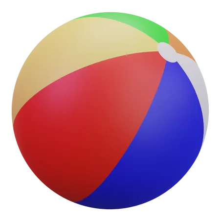 Beach Ball  3D Icon