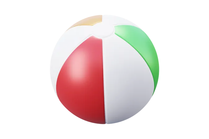 Beach Ball  3D Icon