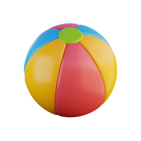 Beach Ball  3D Icon