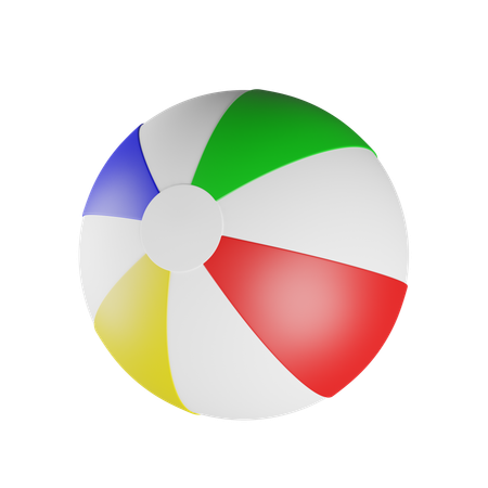 Beach Ball  3D Icon