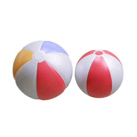 Beach Ball  3D Icon