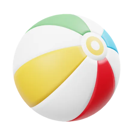 Beach Ball  3D Icon