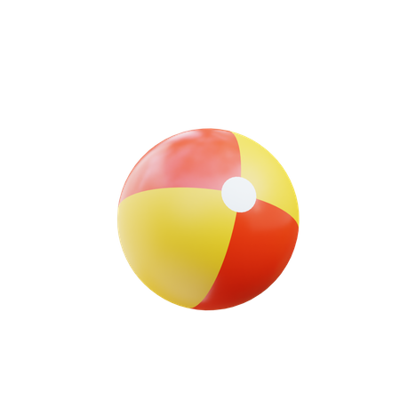 Beach Ball  3D Icon