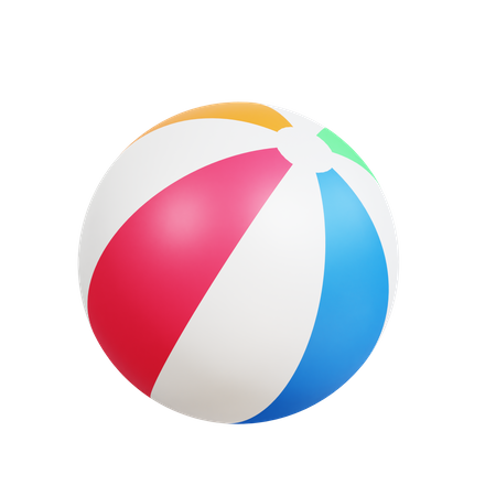 Beach Ball  3D Icon