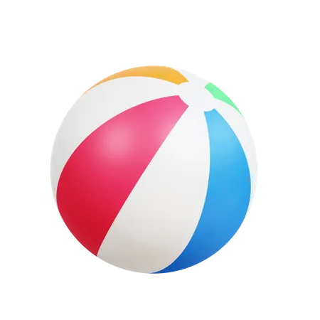 Beach Ball  3D Icon