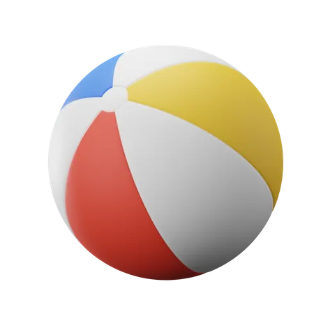 Beach Ball  3D Icon