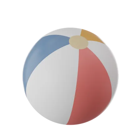 Beach Ball  3D Icon