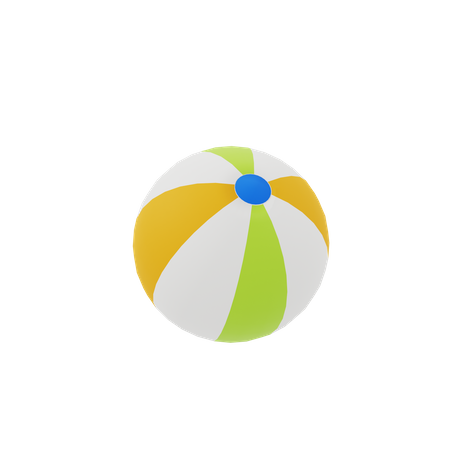 Beach Ball  3D Icon