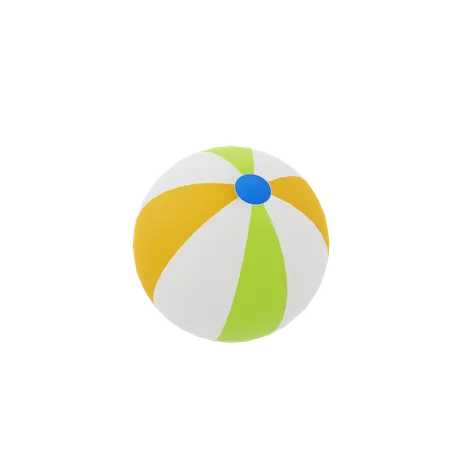 Beach Ball  3D Icon