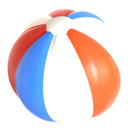 Beach Ball  3D Icon
