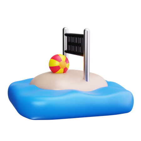 Beach Ball  3D Icon