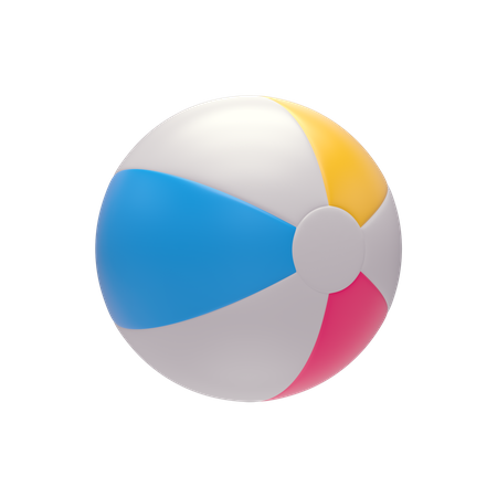 Beach Ball  3D Icon