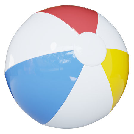 Beach Ball  3D Icon
