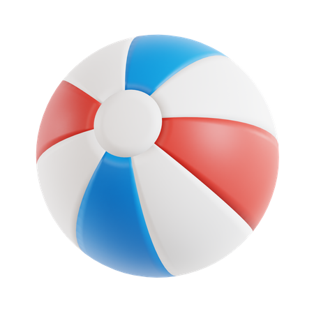 Beach Ball  3D Icon