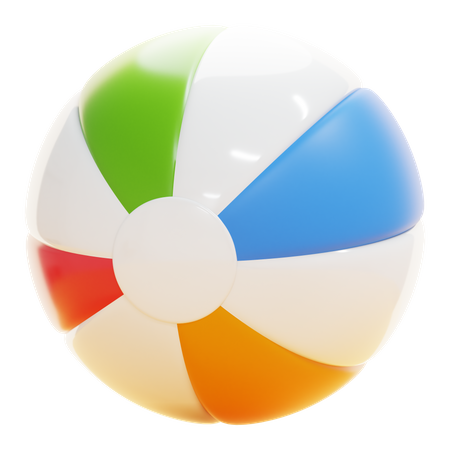 BEACH BALL  3D Icon
