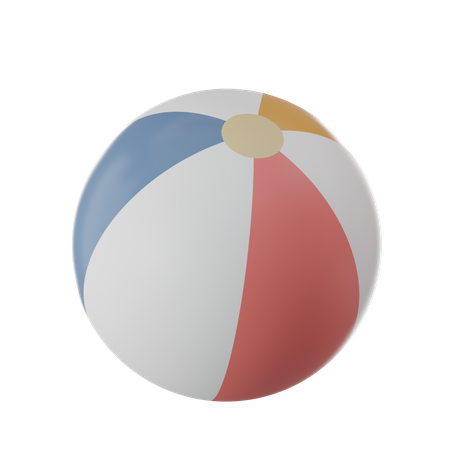Beach Ball  3D Icon