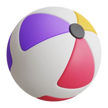 Beach Ball  3D Icon