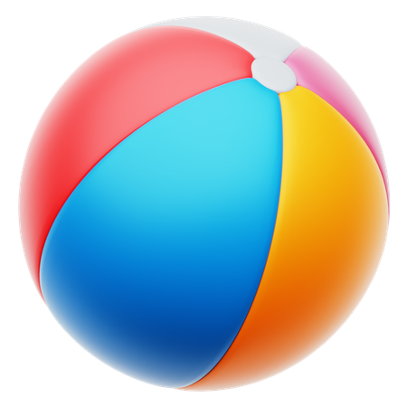 Beach Ball  3D Icon