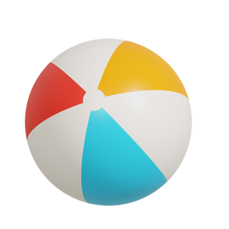 Beach Ball  3D Icon