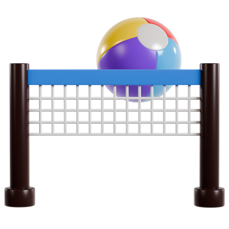 Beach Ball Fun Time  3D Icon