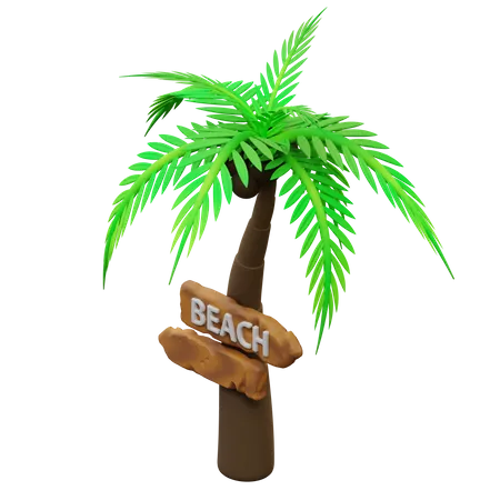 Beach Board  3D Icon