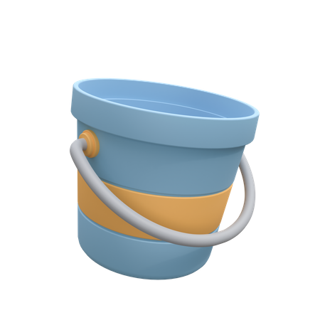 Beach Bucket  3D Icon