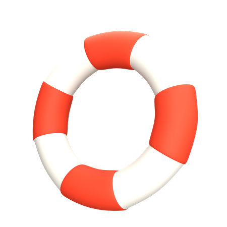 Beach Buoy  3D Icon