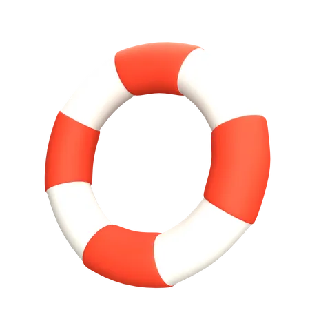 Beach Buoy  3D Icon