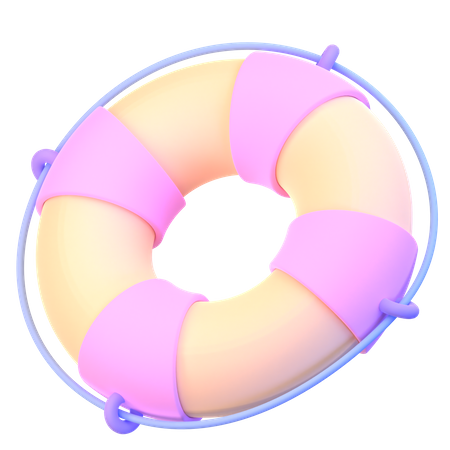 Beach Buoy  3D Icon