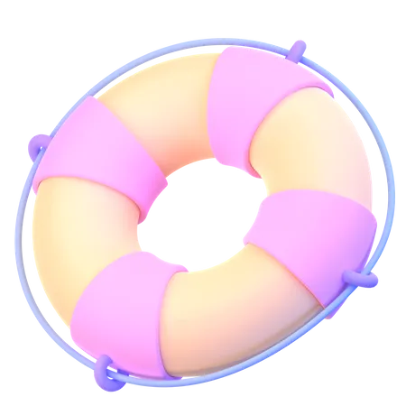 Beach Buoy  3D Icon