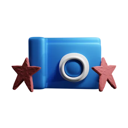 Camera And Starfish Download This Item Now 3D Icon