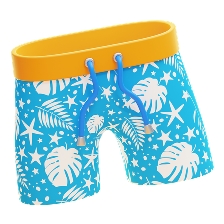 Beach Clothes  3D Icon