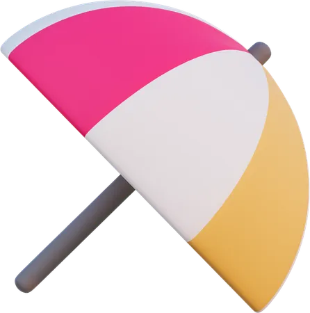 Stay Shaded In Style With The Umbrella Icon Perfect For Adding A Practical And Chic Touch To Websites Apps And Social Media Its The Ultimate Symbol Of Staying Cool And Protected On Sunny Days 3D Icon