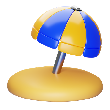 Beach Deck  3D Icon