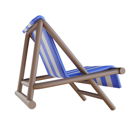 Beach Deck  3D Icon