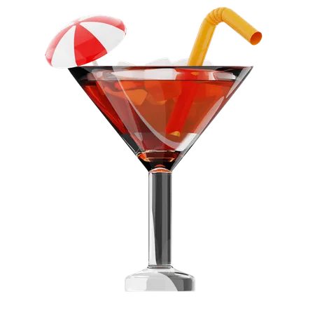 Beach Drink  3D Icon