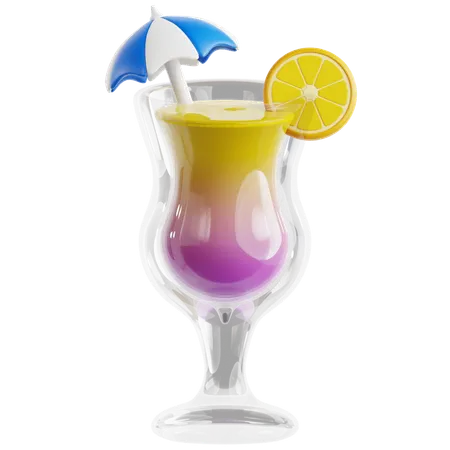 Beach Drink  3D Icon