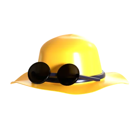 Beach Hat 3 D Illustration Good For Holiday And Travel Design 3D Icon