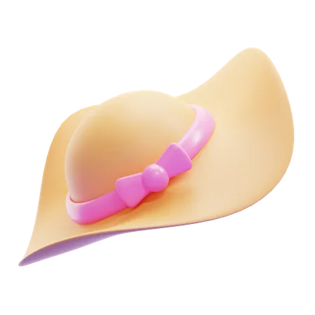 BEACH HAT  3D Icon