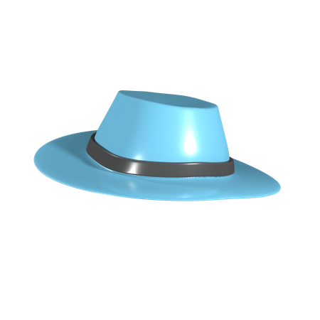 Beach Hat  3D Icon