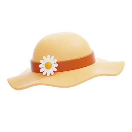 BEACH HAT  3D Icon