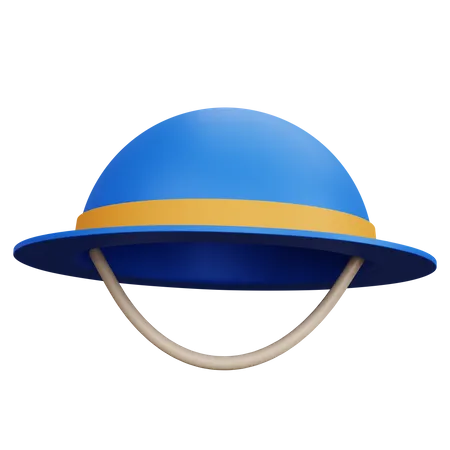 Beach Hat  3D Icon