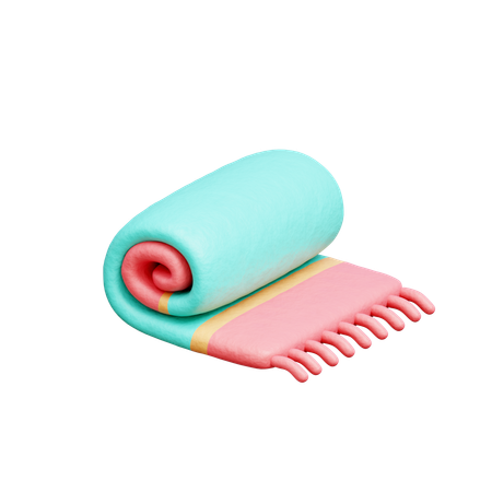 Beach Mat  3D Icon