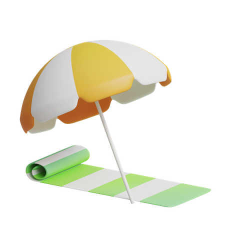 Beach Mat  3D Icon