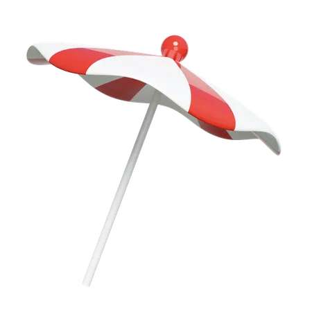 Beach Parasol  3D Icon