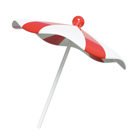 Beach Parasol  3D Icon